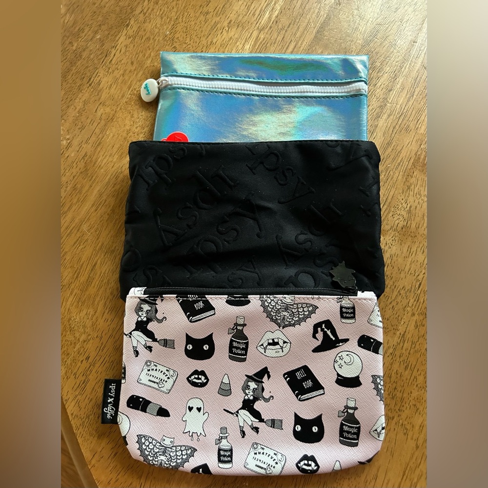 Set of 3 Ipsy bags
